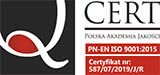 Certyfikat Polskiej Agencji Jakości